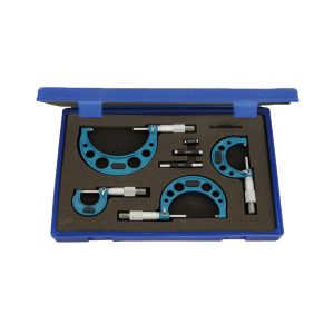 Premium Outside Micrometer – Metric & Inch, Ratchet Stop, Industrial Grade