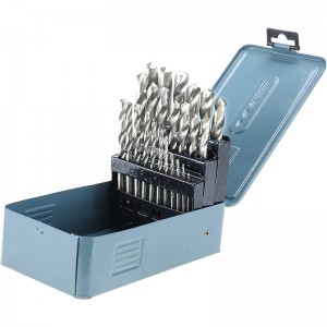 25PCS DIN338 HSS Twist Drill Bit Set ຈາກ 1-13mm