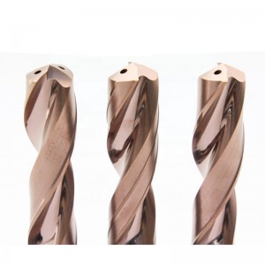 Uncia solida Carbide Twist EXERCITATIO Cum Internus Coolant & externi Coolant