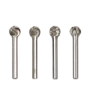 Nau'in D Ball Tungsten Carbide Rotary Burr